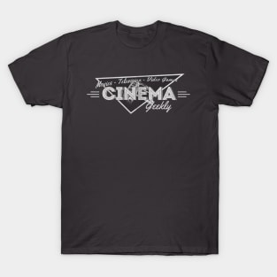 Cinema Geekly Retro T-Shirt T-Shirt